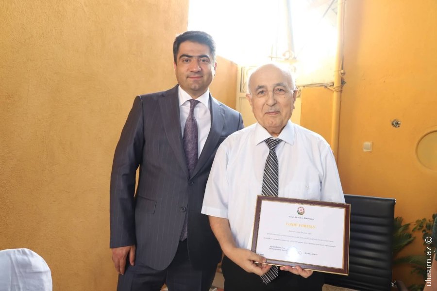 Aydın Tağızadənin 75 illik yubileyi ehtiramla qeyd edildi - FOTO