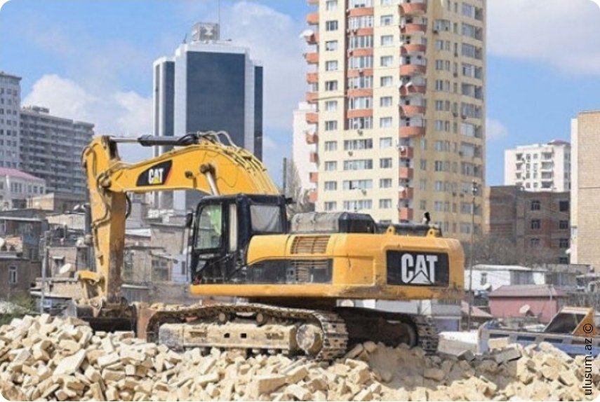 Yasamalda söküntü: Xıdır Mustafayev və Xaqan Dadaşov küçələrində evlər plana salındı