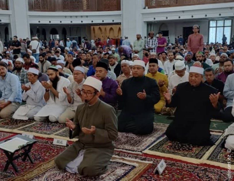 Kuala Lumpurda Cümə xütbəsində Azərbaycan şəhidləri anılıb