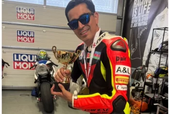 Azərbaycan motosikletçisi Gürcüstanda çempion olub