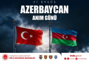 Türkiyə Milli Müdafiə Nazirliyi Azərbaycanda Anım Günü ilə bağlı paylaşım edib