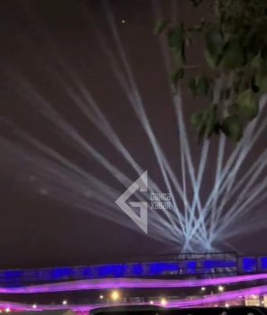 Gəncə səması: Dronla Azərbaycan xəritəsi və bölgələrin adları qeyd olunub   VİDEO