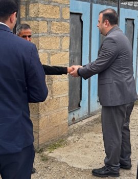 İmişli Rayon Məhkəməsinin kollektivi şəhid ailəsini ziyarət edib