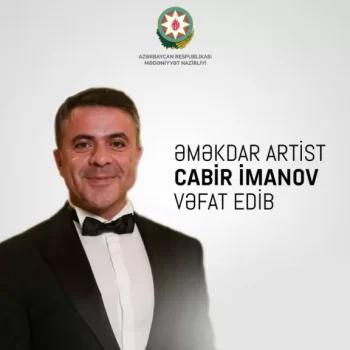 Mədəniyyət Nazirliyi Cabir İmanovun ölümü ilə bağlı nekroloq YAYDI