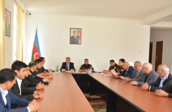 Göyçayda fövqəladə hallara hazırlıq müzakirə olunub