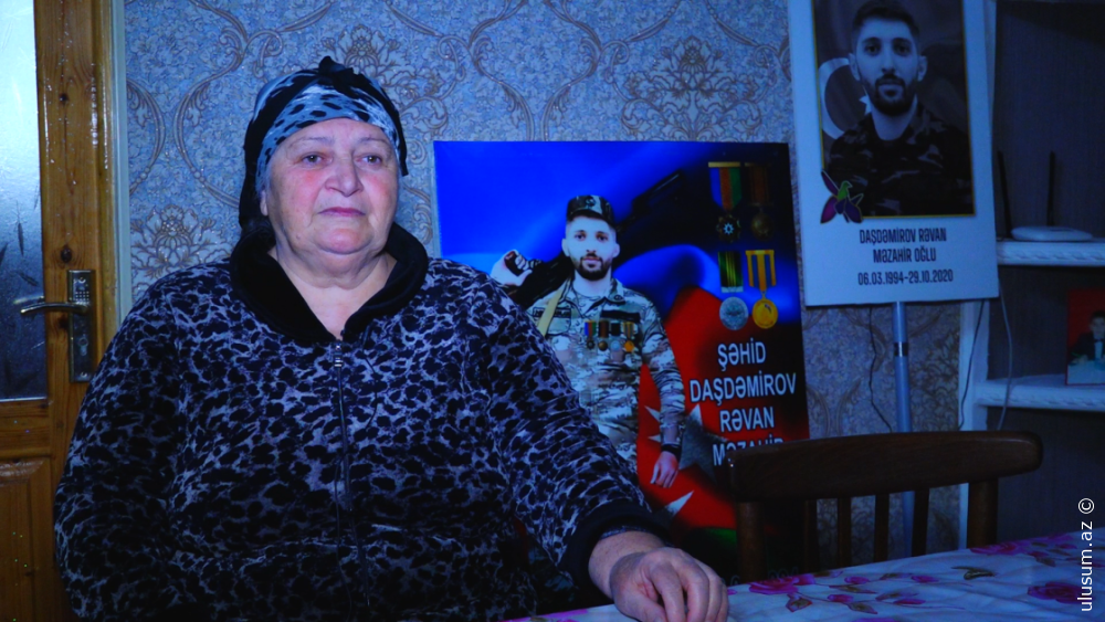 Şəhid anası: Bizi yaşadan Ordumuzun Zəfəridir