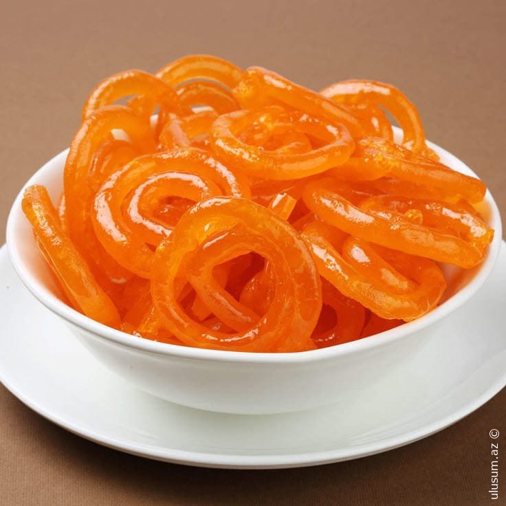 Ulusumun Mətbəxində — Hinddən gələn şərbətli xırt-xırtlı “Jalebi” resepti!