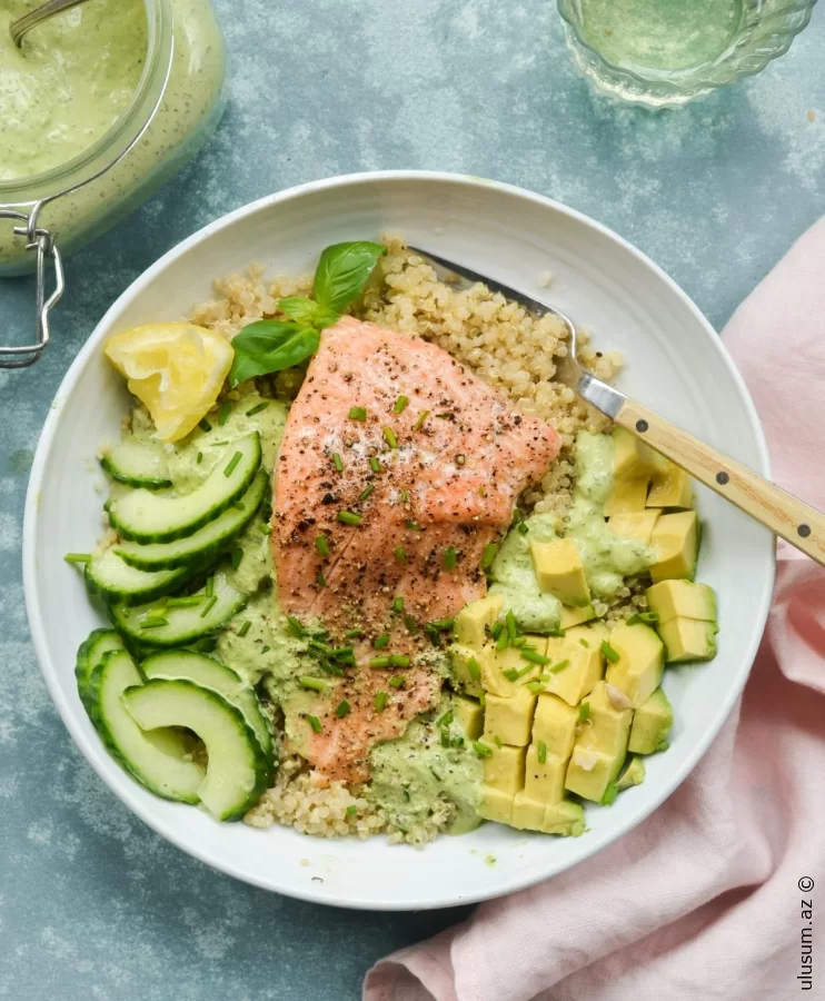 Protein, sağlam yağlar və ləzzətlə dolu bir yemək!