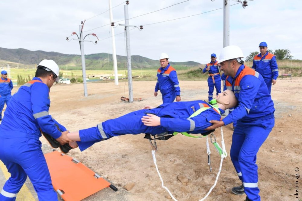 "Azərişıq" energetikləri Hadrutda bilik və peşə bacarıqlarını sınadılar
