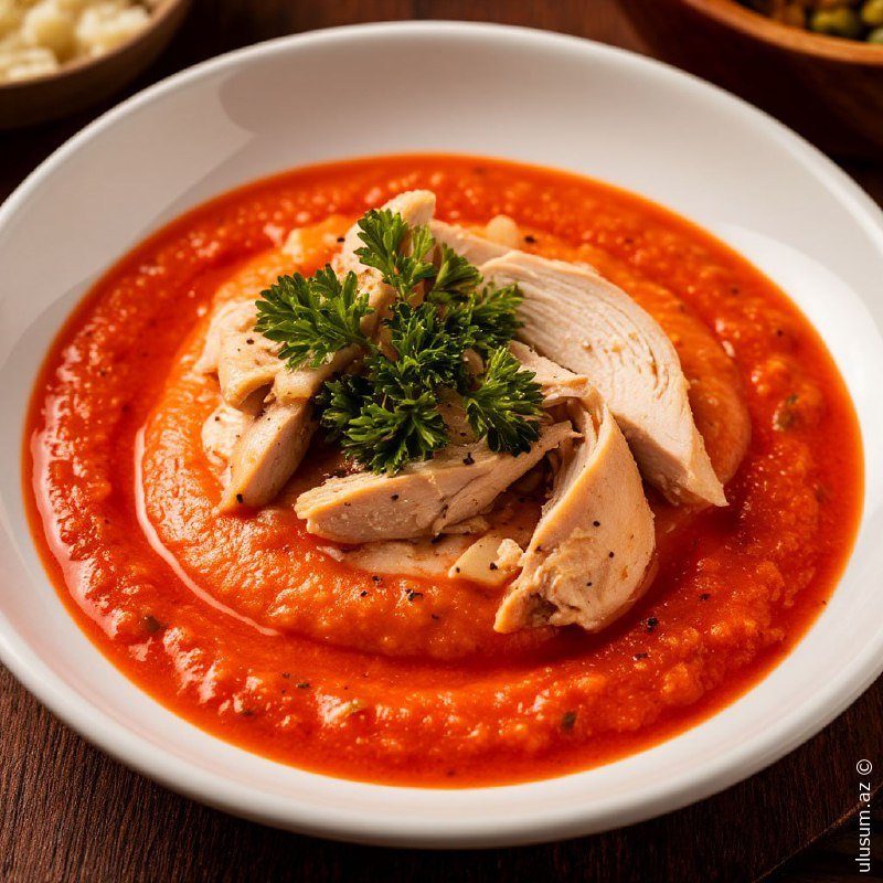 Nahar  - Toyuqlu mərci püresi şorbası