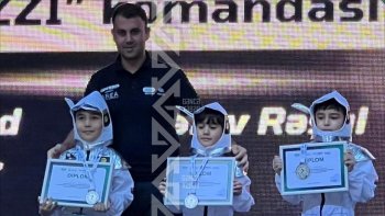 Gəncəli məktəblilər Respublika Robot Olimpiadasında ikinci yerə layiq görüldülər