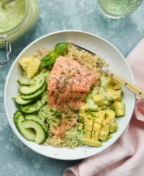 Protein, sağlam yağlar və ləzzətlə dolu bir yemək!