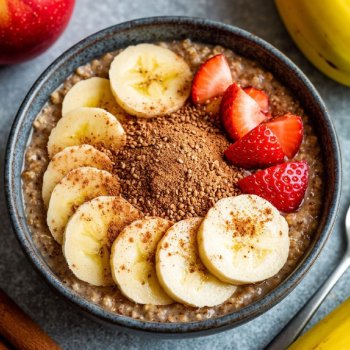 Kətan sıyığı meyvələrlə