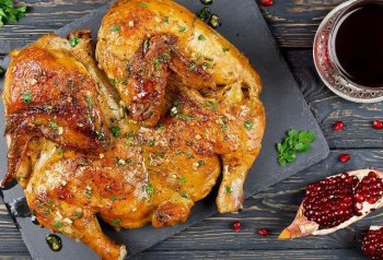 Toyuq tabaka resepti 🍗 (soğan suyu ilə)