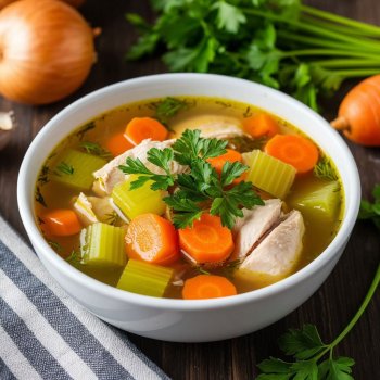 Toyuq şorbası  – həm doyurucu, həm də faydalı seçim!