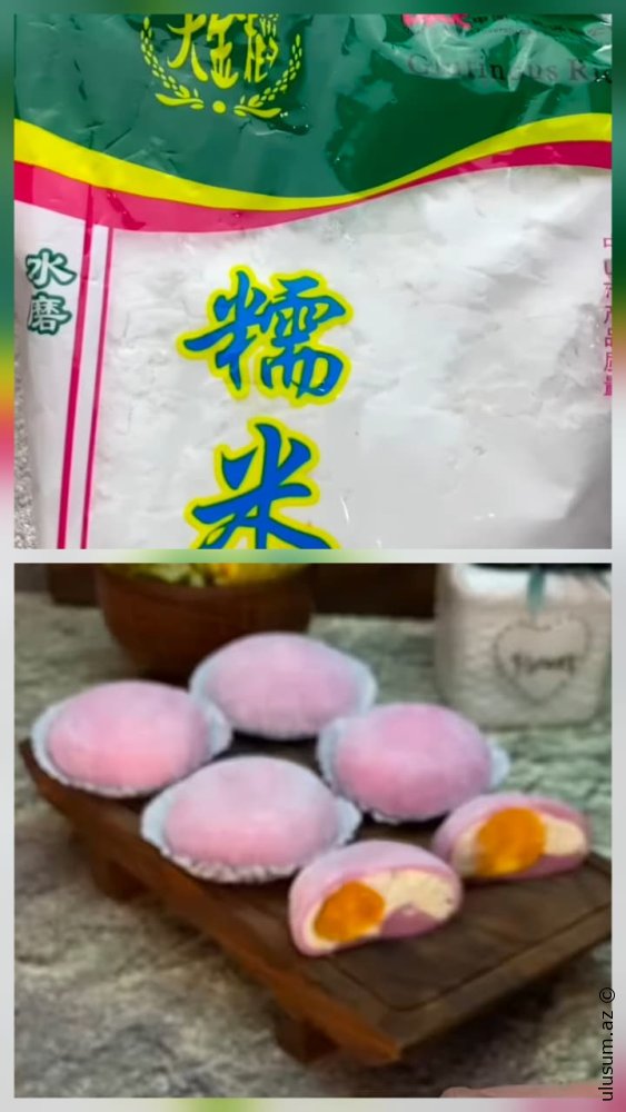 Mochi Resepti: Evdə Hazırlana Bilən Kremli və Dondurmalı Yapon Desertləri