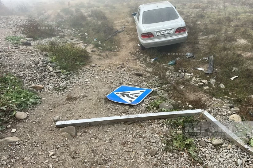 Kürdəmirdə avtomobil qoyun sürüsünə çırpılıb