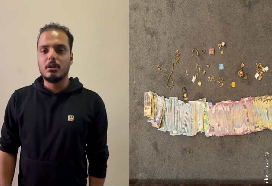 Nizami rayonunda oğurluq: 70 min manat və qızıl əşyalar aparıldı