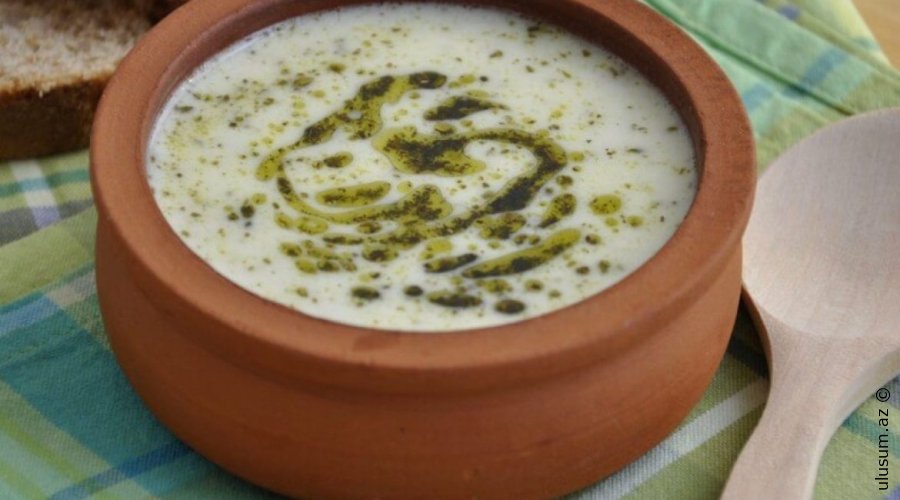 Şəki Mətbəxinin Qozlu Dovğası -Kələköş