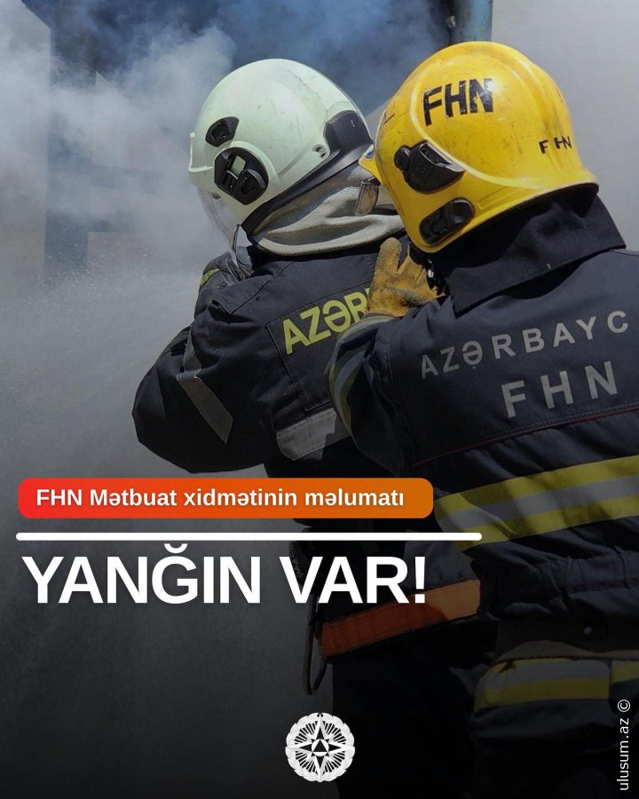 Nəsimidə çoxmərtəbəli binada yanğın – FHN ərazidədir