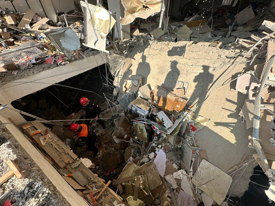 Paytaxtın Nərimanov rayonunda partlayış olub