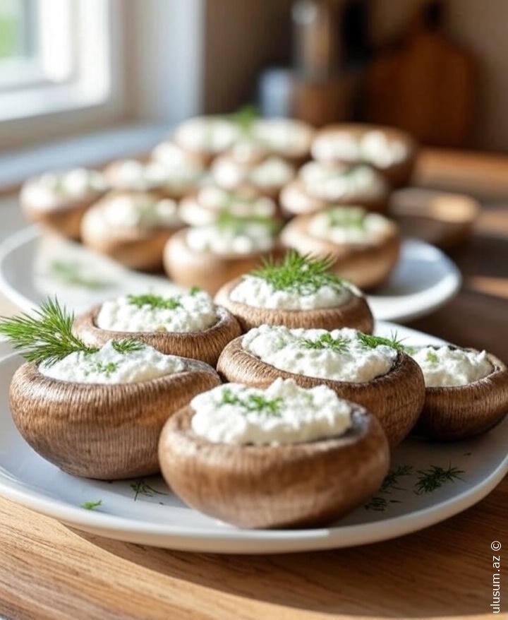 Göbələk Dolması: Pəhriz edənlər üçün Doyurucu və Ləzzətli Yemək