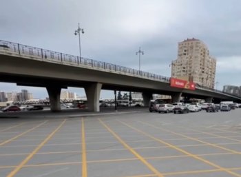 Moskva prospektində tıxac probleminə  qarşı yeni tədbir VIDEO