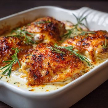 Kefirdə sobada toyuq