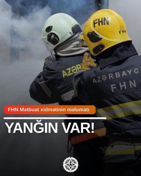 Nəsimidə çoxmərtəbəli binada yanğın – FHN ərazidədir