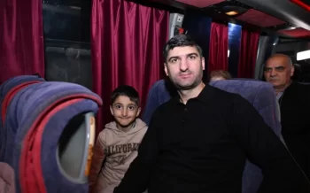 Məmmədbəyli kəndinə növbəti köç karvanı yola salındı