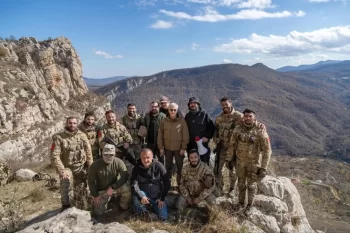 Vətən müharibəsindən bəhs edən "44" filminin çəkilişləri başa çatdı - FOTO