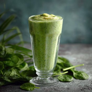 İspanaq və Bananlı Smuzi