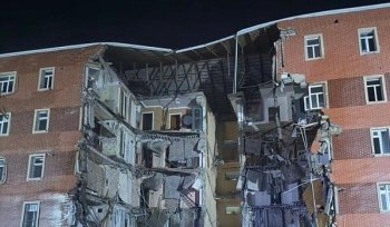 Goranboyda çökən binanın sakinləri ilə bağı QƏRAR