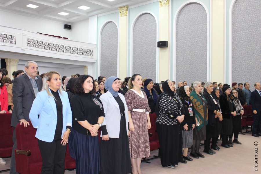 Xaçmazda “Şanlı Zəfər Tariximiz” adlı anım tədbiri keçirilib