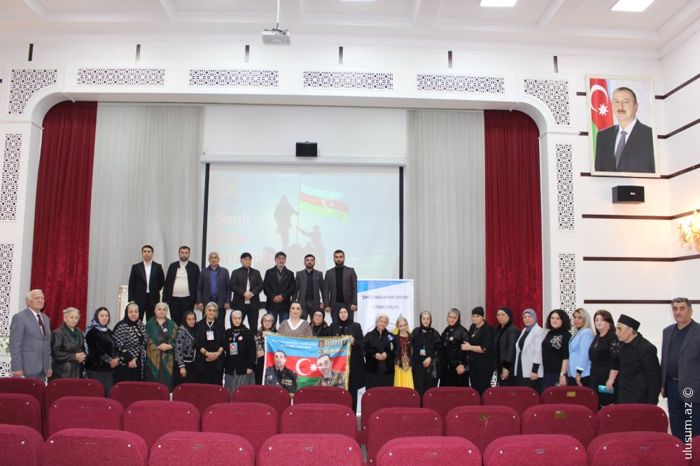 Xaçmazda “Şanlı Zəfər Tariximiz” adlı anım tədbiri keçirilib