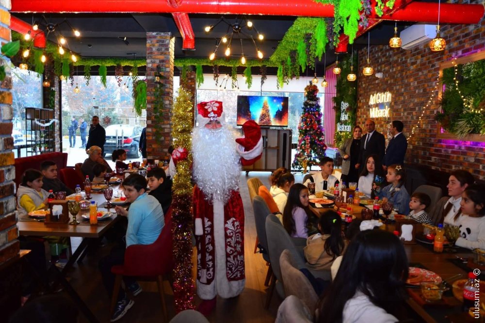 Ağstafa Rayon İcra Hakimiyyətindən şəhid övladlarına Yeni il sevinci