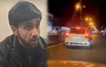 "Porsche" ilə avtoxuliqanlıq edən sürücü həbs edildi