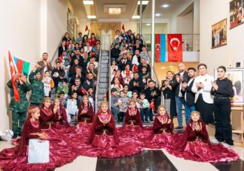 Tanınmış şəxslər Uşaq evi sosial xidmət müəssisəsini ziyarət ediblər