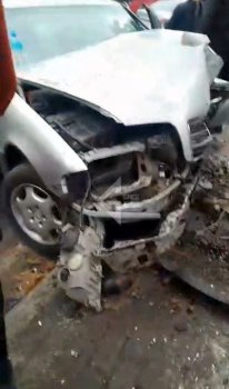 Gəncə şəhərində yol-nəqliyyat hadisəsi baş verib