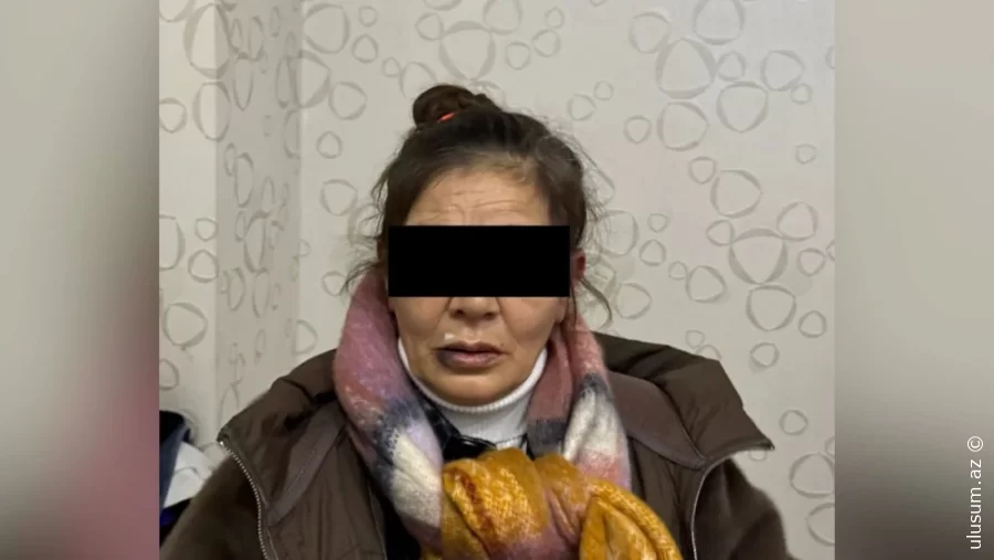 Yasamalda qadın oğru saxlanıldı