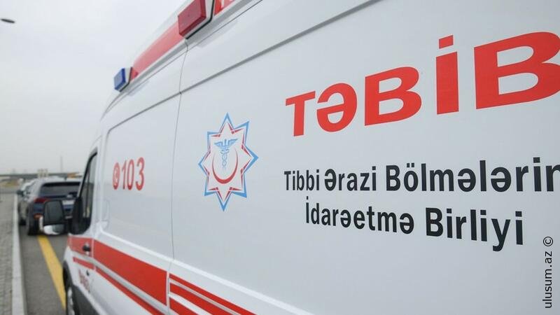 Cəlilabadda motosiklet ambulansa çırpılıb