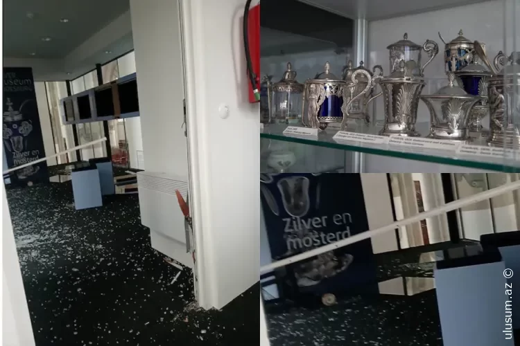 Niderlandda muzeydən 300-dən çox gümüş eksponat OĞURLANDI