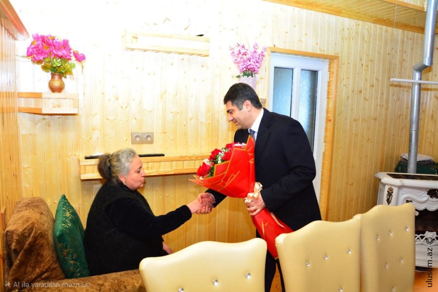 Vətən Müharibəsi Şəhidimizin Anası Ziyarət Olundu