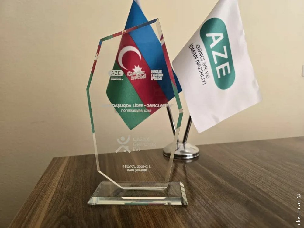 Qazax Gənclər Evi Zirvədə: “Əməkdaşlıqda Lider” Nominasiyasının Qalibi