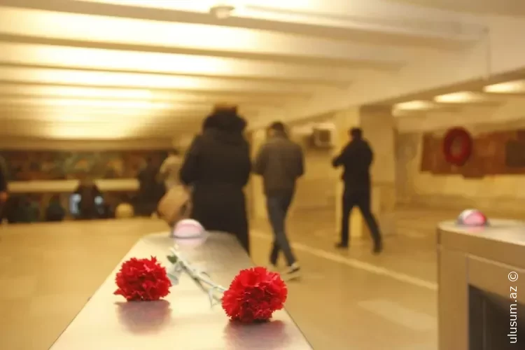 20 Yanvar" metrostansiyasında törədilən terror aktından 32 il ÖTÜR